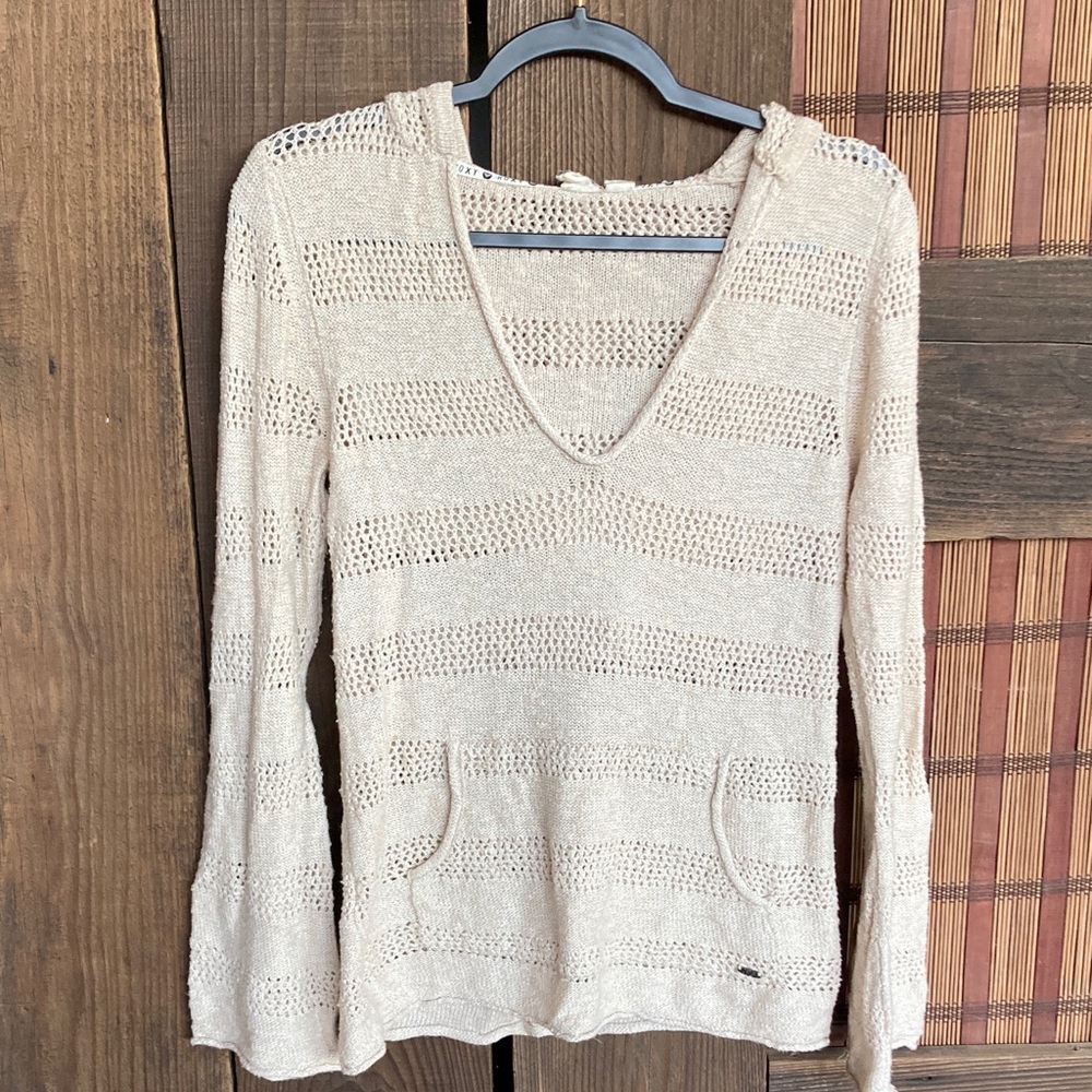 Women's Cream Knit Sweater
